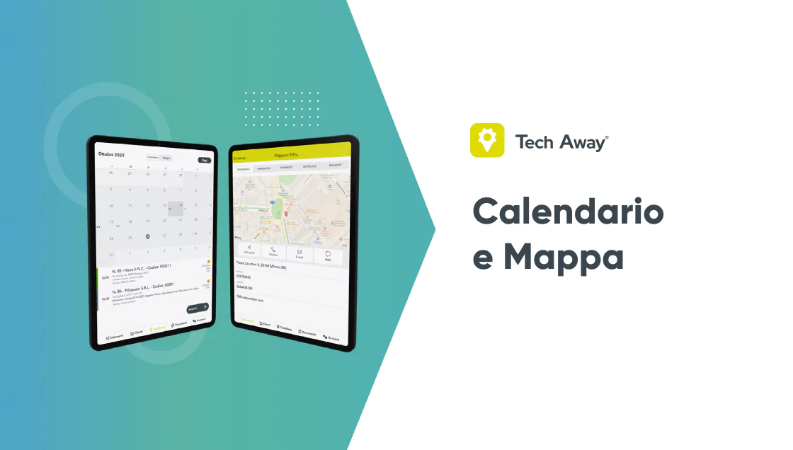 Calendario e mappa: strumenti indispensabili per i tecnici